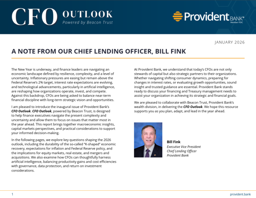 2026 Q1 CFO Outlook